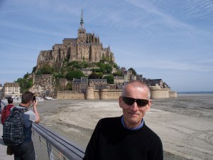 The Tour de France starts here at Mont St. Michel