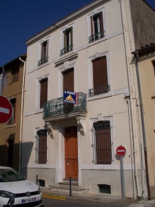 House with a castle view