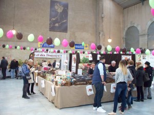 One of the many chocolate displays