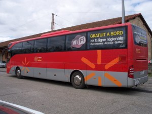 Bus at station