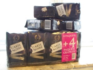 The way to buy coffee: 3 kilograms/6.6 pounds at a time