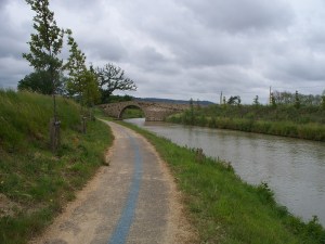 Stone bridge over the canal