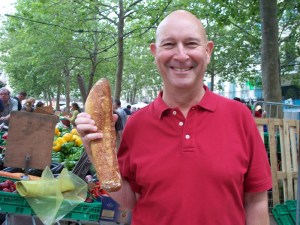 Fresh bread at the market