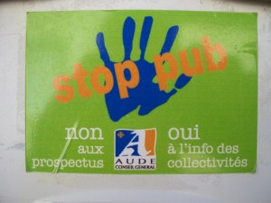 No advertisements, merci!