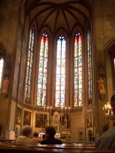 15th century stained glass windows