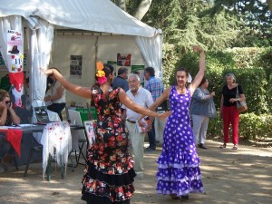 A dance club demonstration