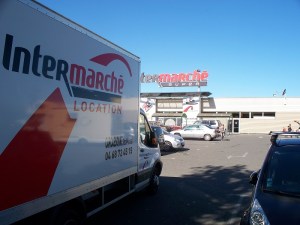 Grocery store truck rental