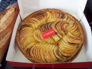 Fresh apple tarte