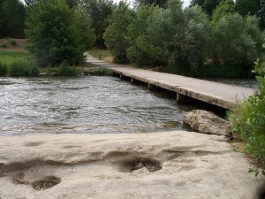 Don't fall in the river