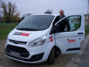 Bill and the big, little van