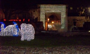The Jacobean gate through the city walls