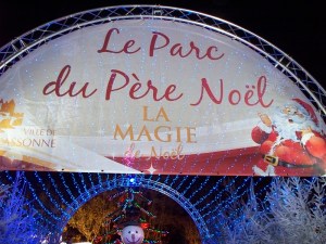 Entrance to Père Noel park