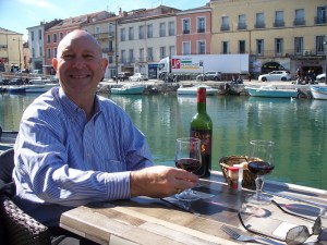 Fresh seafood waterside